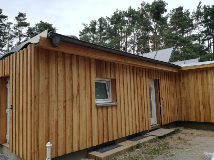 Construction works at Campsite Hölzerner See Construction works at Campsite Hölzerner See